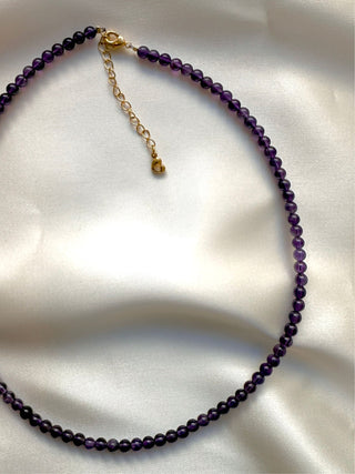 AMETHYST CHOKER NECKLACE Necklace The Crystal Avenues
