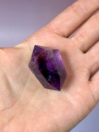 AMETHYST DOUBLE TERMINATED POINT (4) Point The Crystal Avenues
