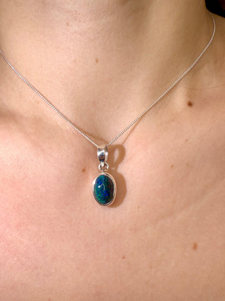 BLACK ETHIOPIAN OPAL SILVER PENDANT (NO. 8) - 2. SORTING The Crystal Avenues