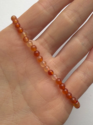 CARNELIAN BRACELET (4MM) Bracelet The Crystal Avenues