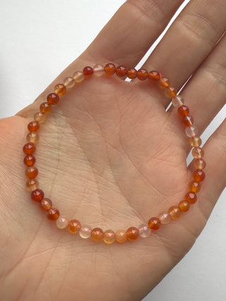 CARNELIAN BRACELET (4MM) Bracelet The Crystal Avenues