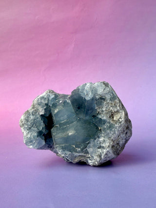 CELESTITE CLUSTER (4) Cluster The Crystal Avenues