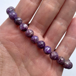 CHAROITE BRACELET tumble stone The Crystal Avenues