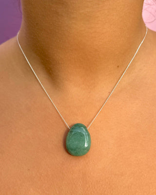 CRYSTAL NECKLACE - GREEN AVENTURINE Necklace The Crystal Avenues
