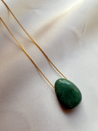 CRYSTAL NECKLACE - GREEN AVENTURINE Necklace The Crystal Avenues