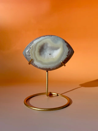 DRUZY AGATE EYE - EXCLUSIVE QUALITY (4) The Crystal Avenues