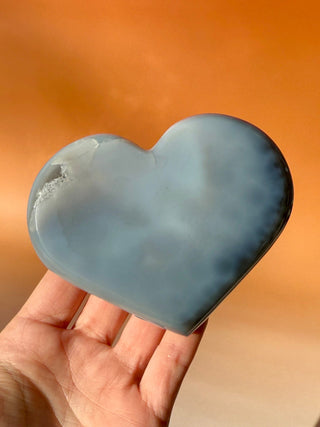DRUZY AGATE HEART - EXCLUSIVE QUALITY (5) The Crystal Avenues