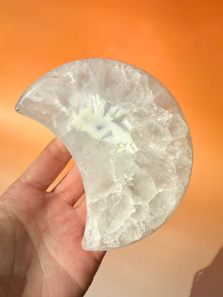 DRUZY AGATE MOON - EXCLUSIVE QUALITY (2) The Crystal Avenues