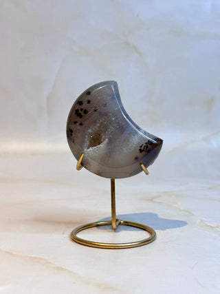 DRUZY AGATE MOON - EXCLUSIVE QUALITY (H) The Crystal Avenues