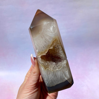 DRUZY AGATE TOWER - EXCLUSIVE QUALITY (3) The Crystal Avenues