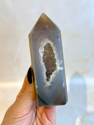 DRUZY AGATE TOWER (H) The Crystal Avenues
