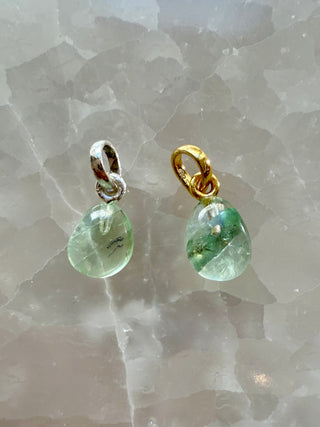 FLUORITE CRYSTAL NECKLACE - 'NUGGET' PENDANT Necklace The Crystal Avenues