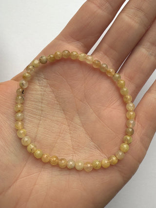 GOLDEN RUTILE QUARTZ BRACELET (4MM) Bracelet The Crystal Avenues