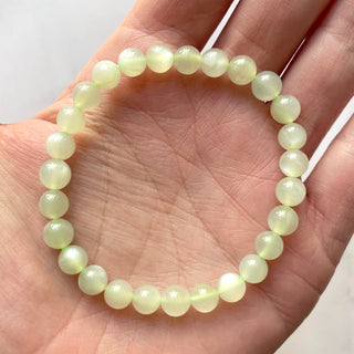 GREEN MOONSTONE (GARNIERITE) BRACELET Bracelet The Crystal Avenues