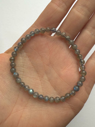 LABRADORITE BRACELET (4MM) Bracelet The Crystal Avenues