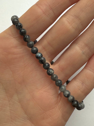 LARVIKITE BRACELET (4MM) Bracelet The Crystal Avenues