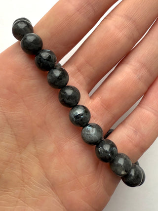 LARVIKITE BRACELET (8MM) Bracelet The Crystal Avenues