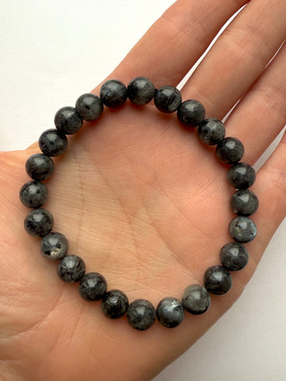LARVIKITE BRACELET (8MM) Bracelet The Crystal Avenues
