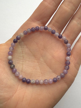 LEPIDOLITE BRACELET (4MM) Bracelet The Crystal Avenues