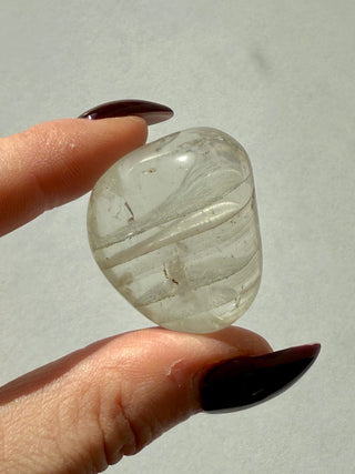 LODOLITE ´THOUSAND LAYER QUARTZ´ (D) Tumble Stone The Crystal Avenues