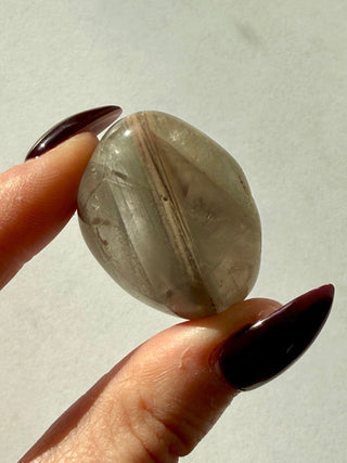 LODOLITE ´THOUSAND LAYER QUARTZ´ (G) Tumble Stone The Crystal Avenues