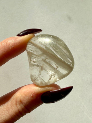 LODOLITE ´THOUSAND LAYER QUARTZ´ (N) Tumble Stone The Crystal Avenues