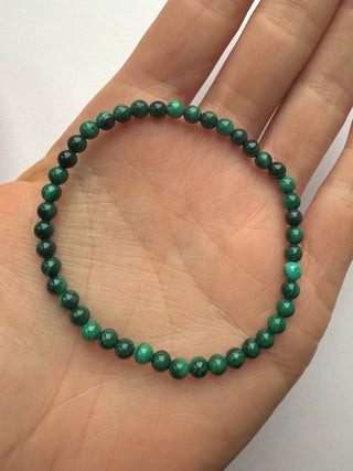 MALACHITE BRACELET (4MM) Bracelet The Crystal Avenues