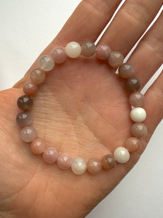 MOONSTONE BRACELET (8MM) Bracelet The Crystal Avenues