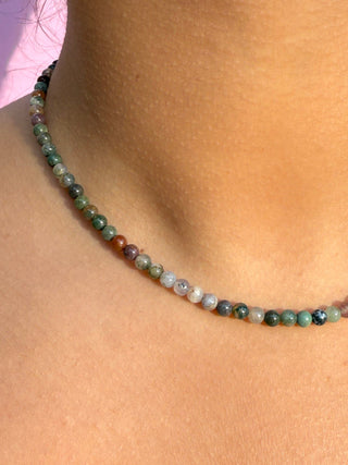OCEAN JASPER CHOKER NECKLACE Necklace The Crystal Avenues