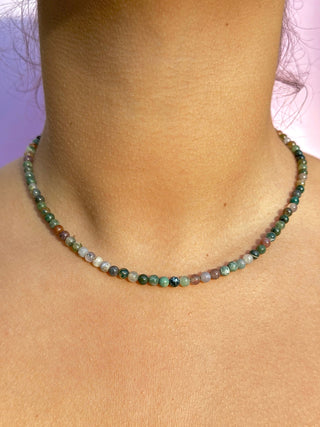 OCEAN JASPER CHOKER NECKLACE Necklace The Crystal Avenues