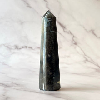 OWYHEE BLUE OPAL - TOWER (9) tumble stone The Crystal Avenues