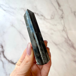 OWYHEE BLUE OPAL - TOWER (9) tumble stone The Crystal Avenues