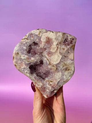 PINK AMETHYST - EXCLUSIVE QUALITY (2) Druze The Crystal Avenues