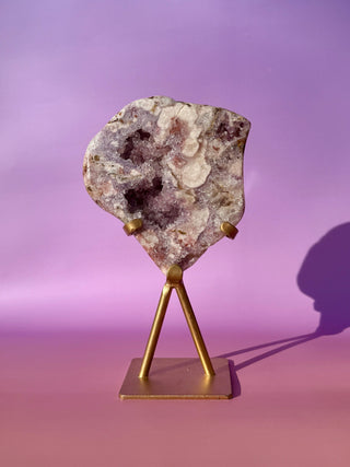 PINK AMETHYST - EXCLUSIVE QUALITY (2) Druze The Crystal Avenues
