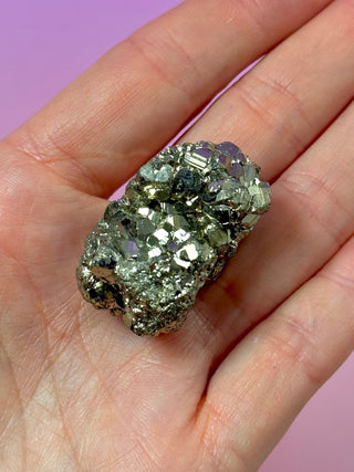 PYRITE CLUSTER (6) Raw Crystal The Crystal Avenues
