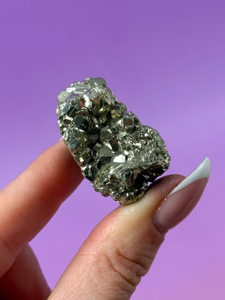 PYRITE CLUSTER (6) Raw Crystal The Crystal Avenues