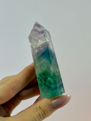RAINBOW FLUORITE TOWER - EXCLUSIVE QUALITY (S) The Crystal Avenues