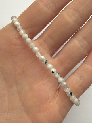 RAINBOW MOONSTONE BRACELET (4MM) Bracelet The Crystal Avenues