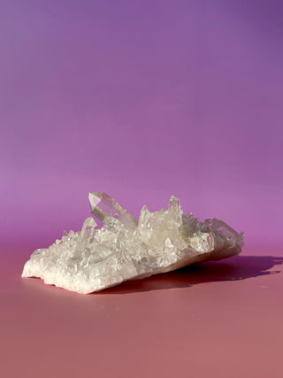 ROCK CRYSTAL CLUSTER - A QUALITY (12) Cluster The Crystal Avenues