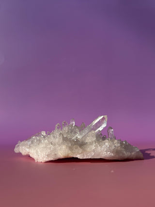 ROCK CRYSTAL CLUSTER - A QUALITY (12) Cluster The Crystal Avenues
