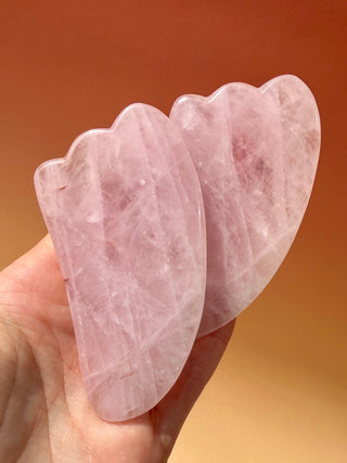 ROSE QUARTZ GUA SHA The Crystal Avenues