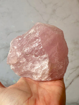 ROSE QUARTZ RAW - A-QUALITY (A2) Raw Crystal The Crystal Avenues