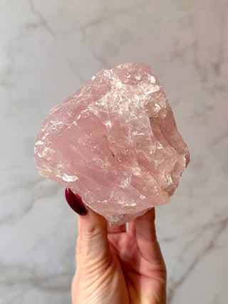 ROSE QUARTZ RAW - A-QUALITY (A2) Raw Crystal The Crystal Avenues