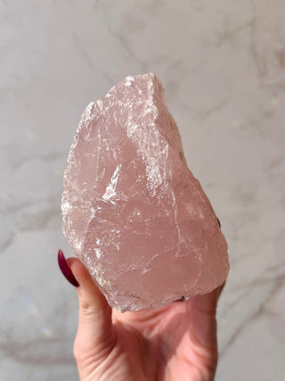 ROSE QUARTZ RAW - A-QUALITY (A3) Raw Crystal The Crystal Avenues
