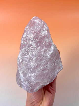 ROSE QUARTZ RAW (B1) Raw Crystal The Crystal Avenues