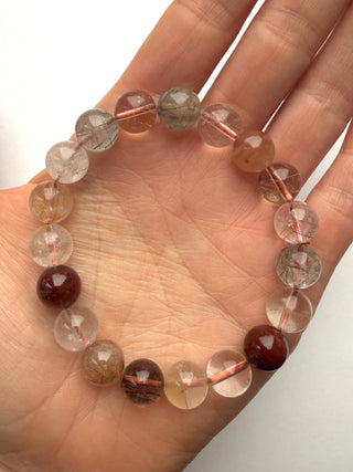 RUTILE QUARTZ BRACELET (10MM) Bracelet The Crystal Avenues