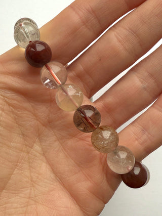 RUTILE QUARTZ BRACELET (10MM) Bracelet The Crystal Avenues