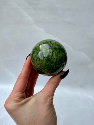 SERPENTINE SPHERE (1) sphere The Crystal Avenues