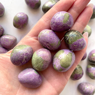 STICHTITE TUMBLE STONE Bracelet The Crystal Avenues