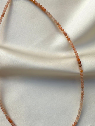 SUNSTONE FACET CHOKER NECKLACE Necklace The Crystal Avenues